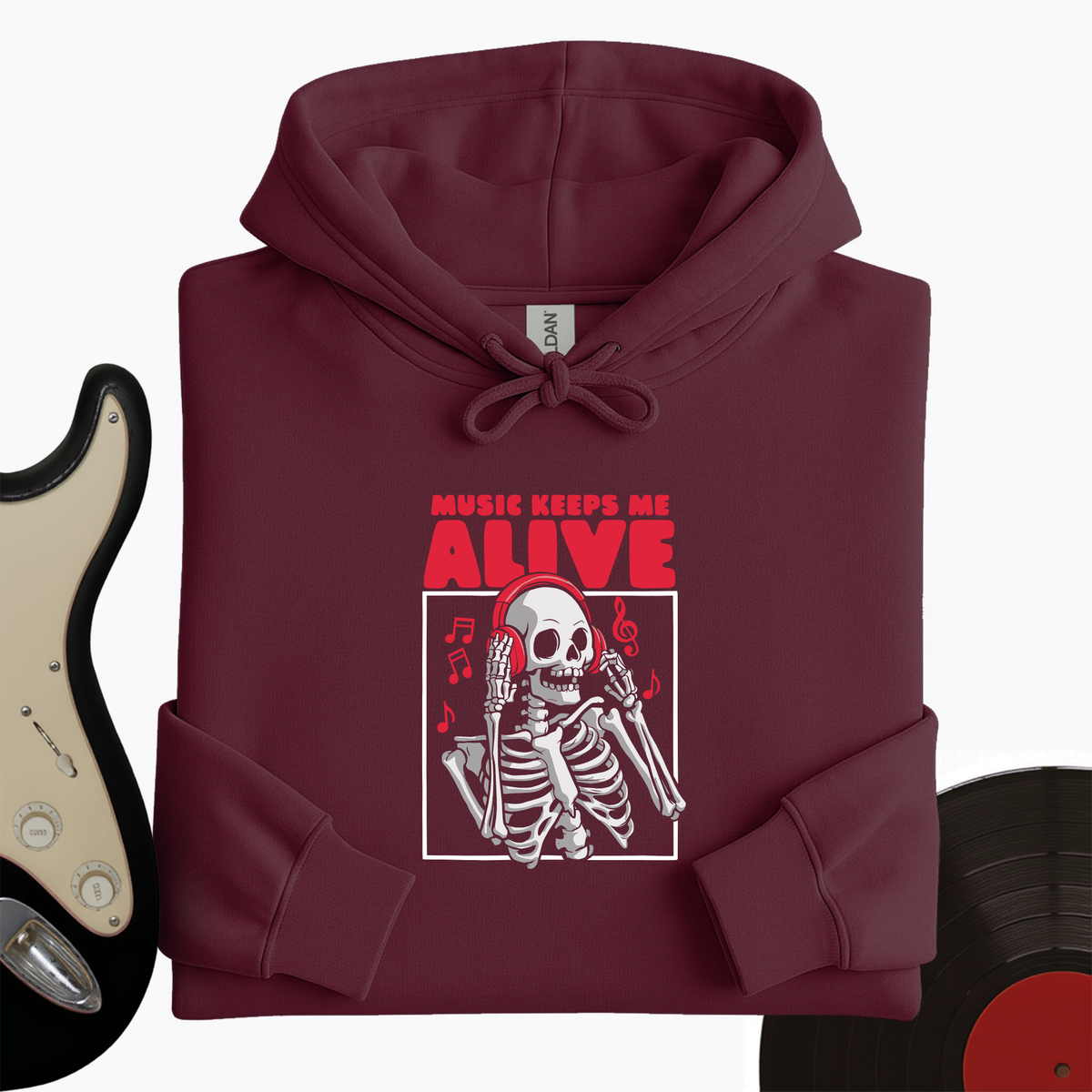 Music Keeps Me Alive Hoodie product image 3