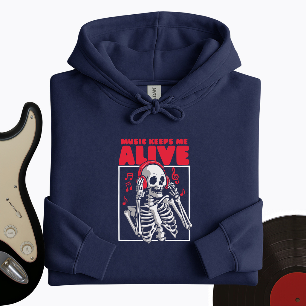Music Keeps Me Alive Hoodie product image 4