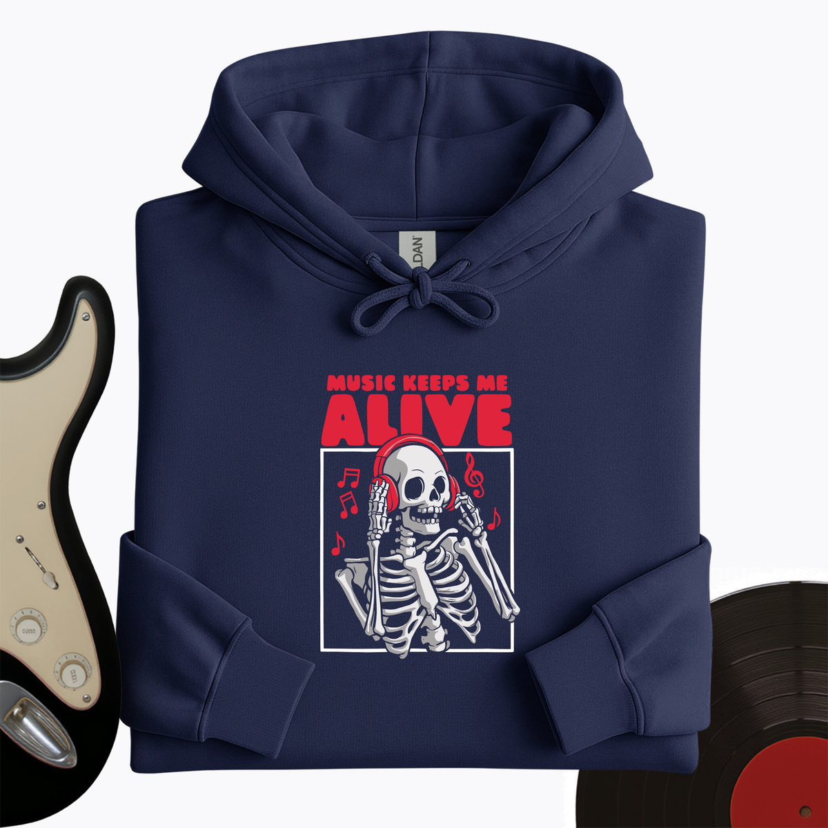 Music Keeps Me Alive Hoodie product image 4