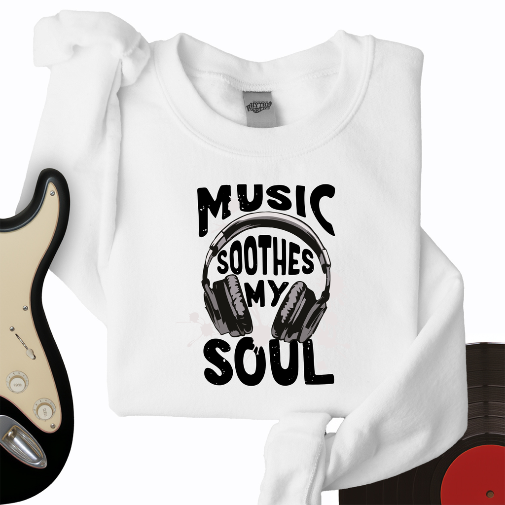 Music Soothes My Soul Crewneck product image 2