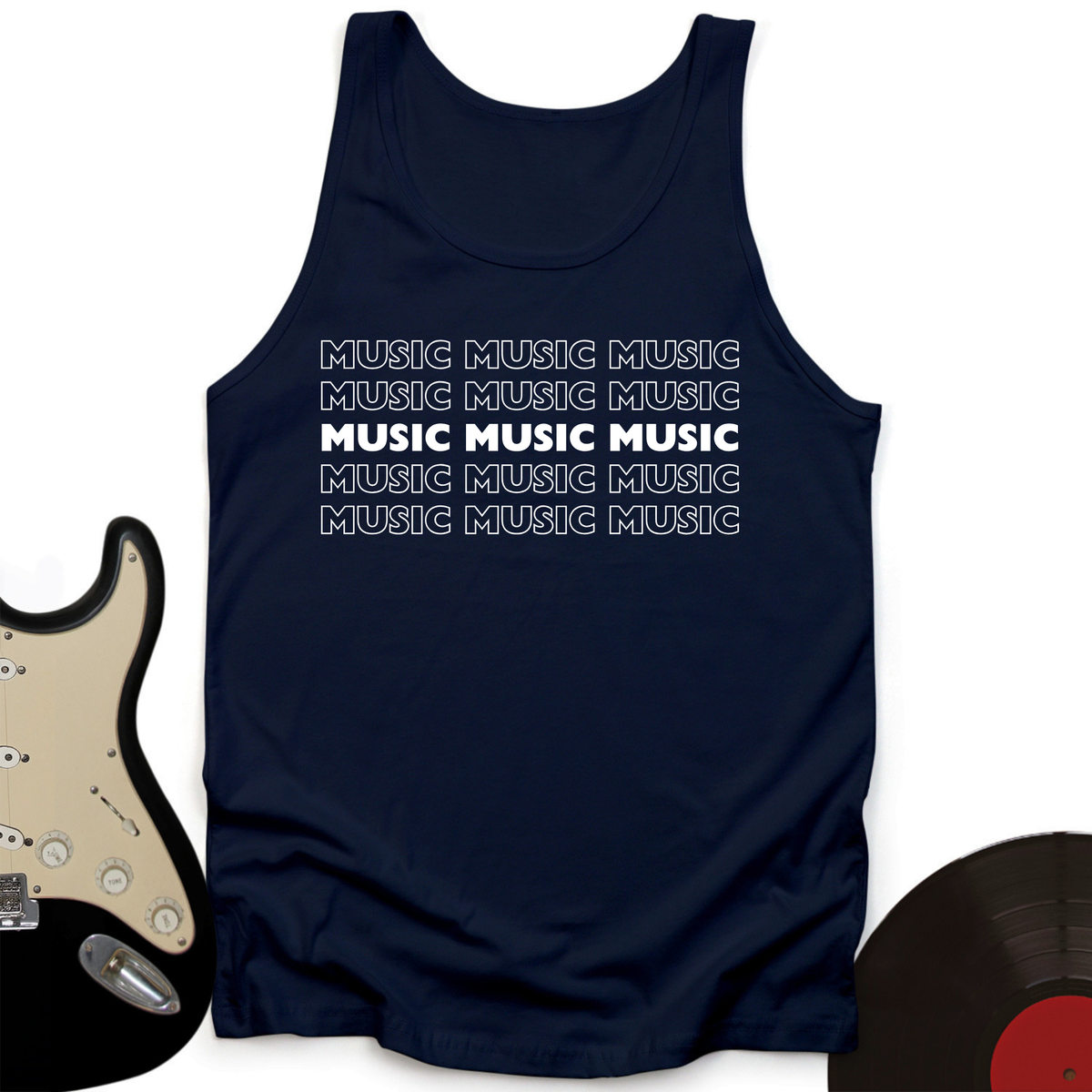 Music Music Music Tank Top
