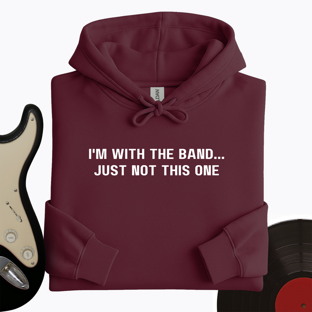 With The Band Hoodie product image 3