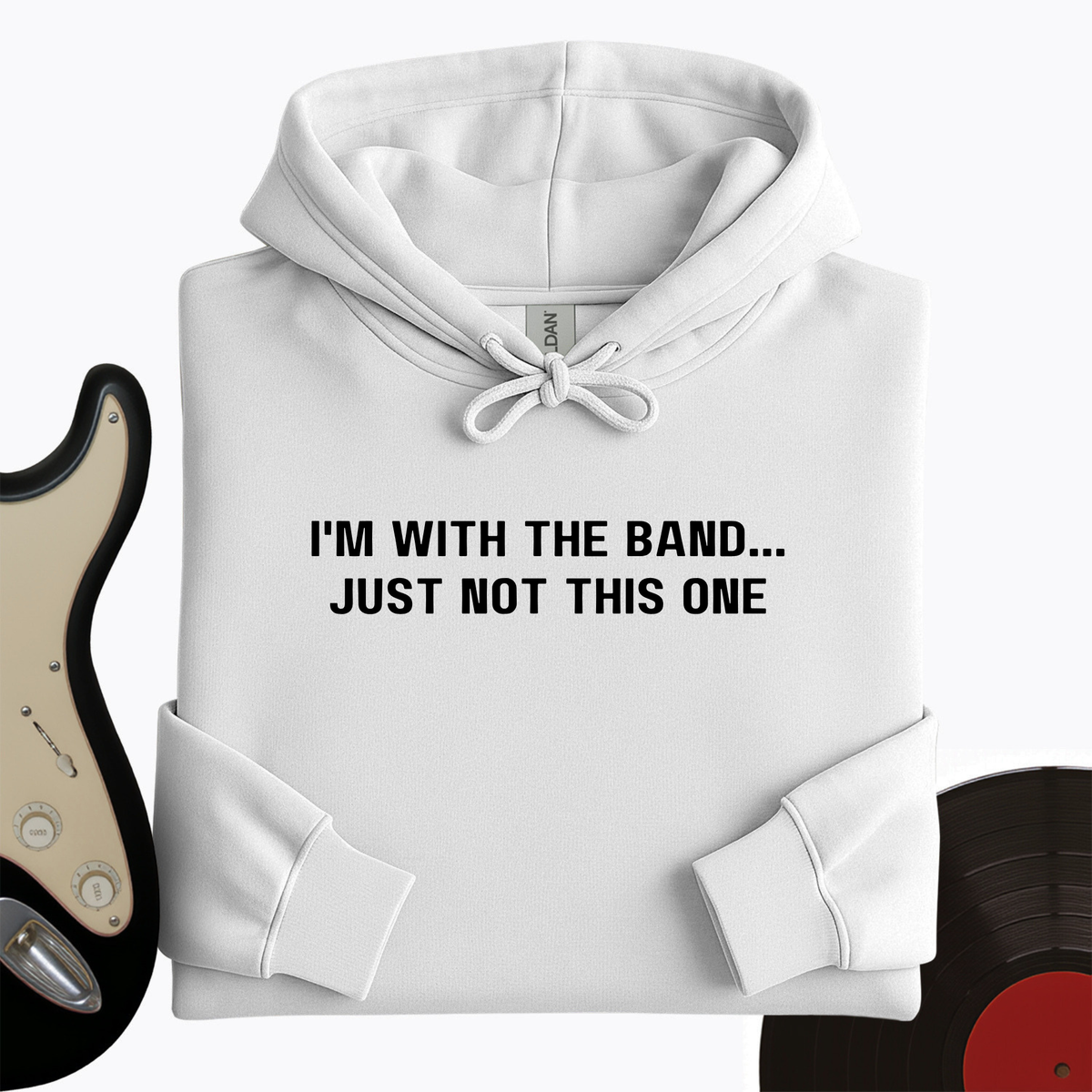 With The Band Hoodie product image 5