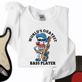 World's Okayest Bass Player Crewneck product image 1