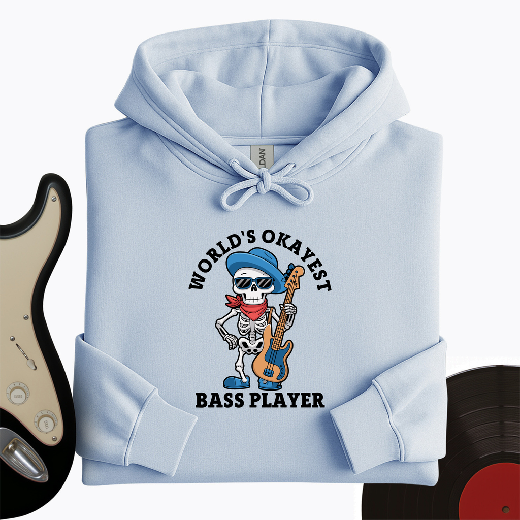 World's Okayest Bass Player Hoodie product image 1