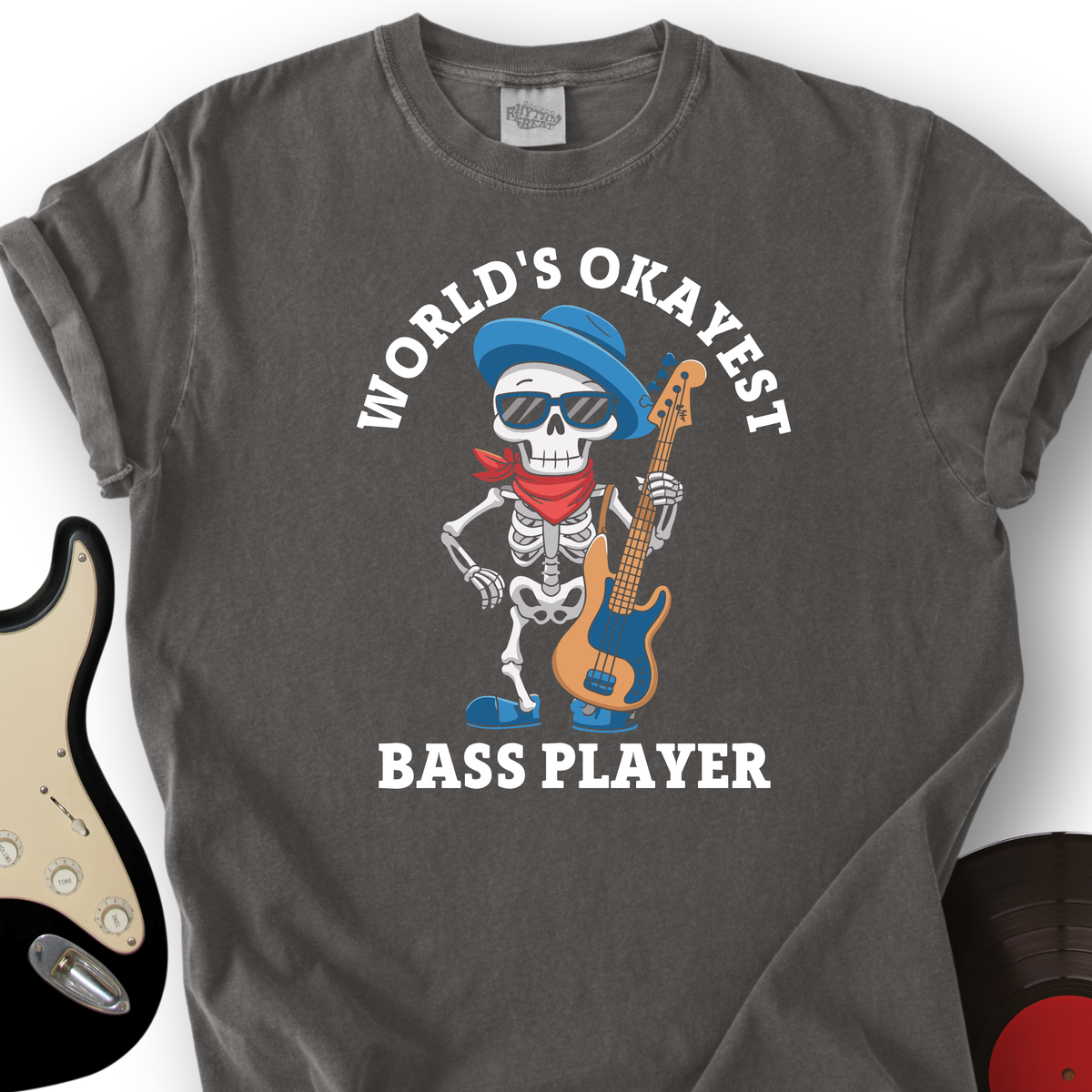 World's Okayest Bass Player T-Shirt product image 6