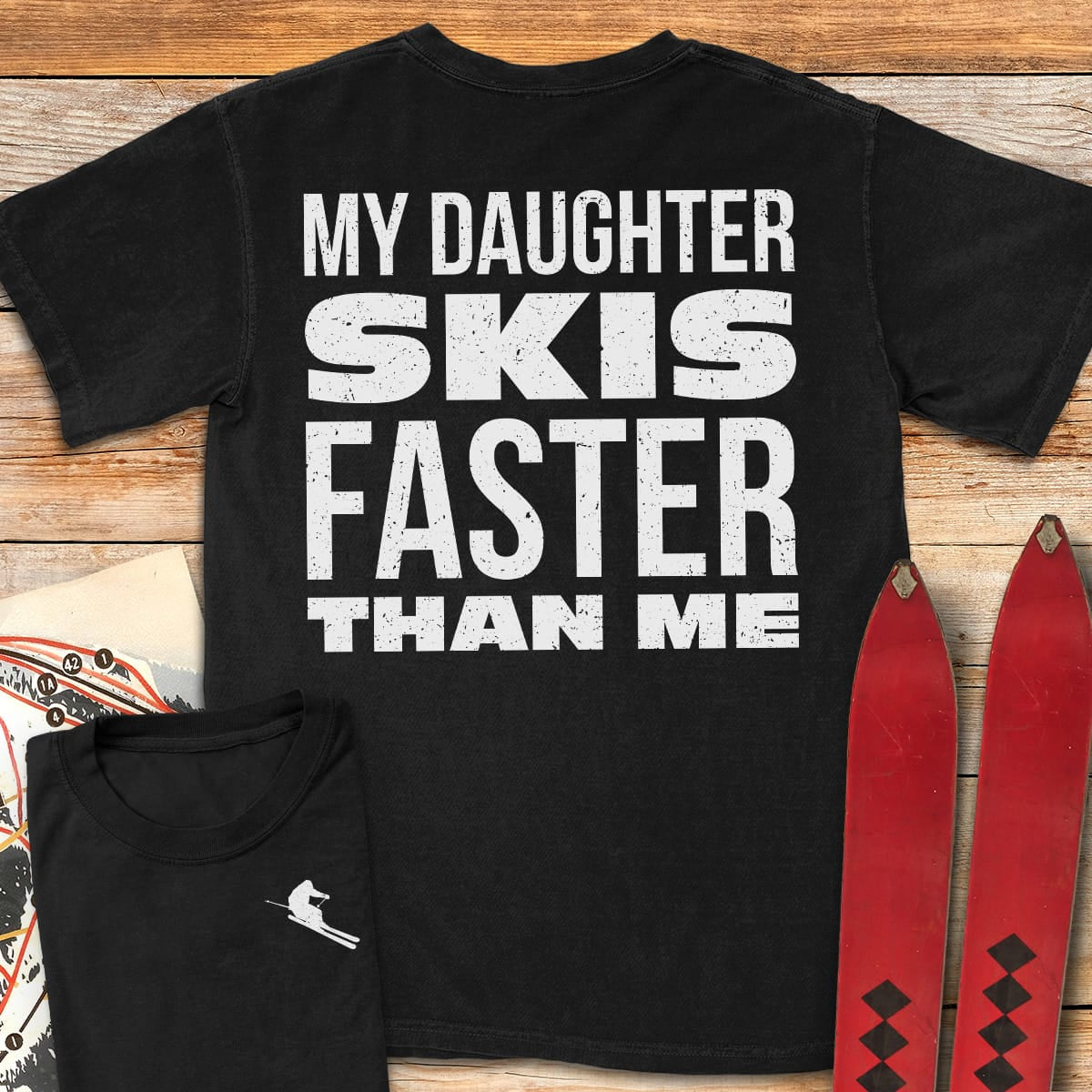 Daughter Skis Faster Back product image 4