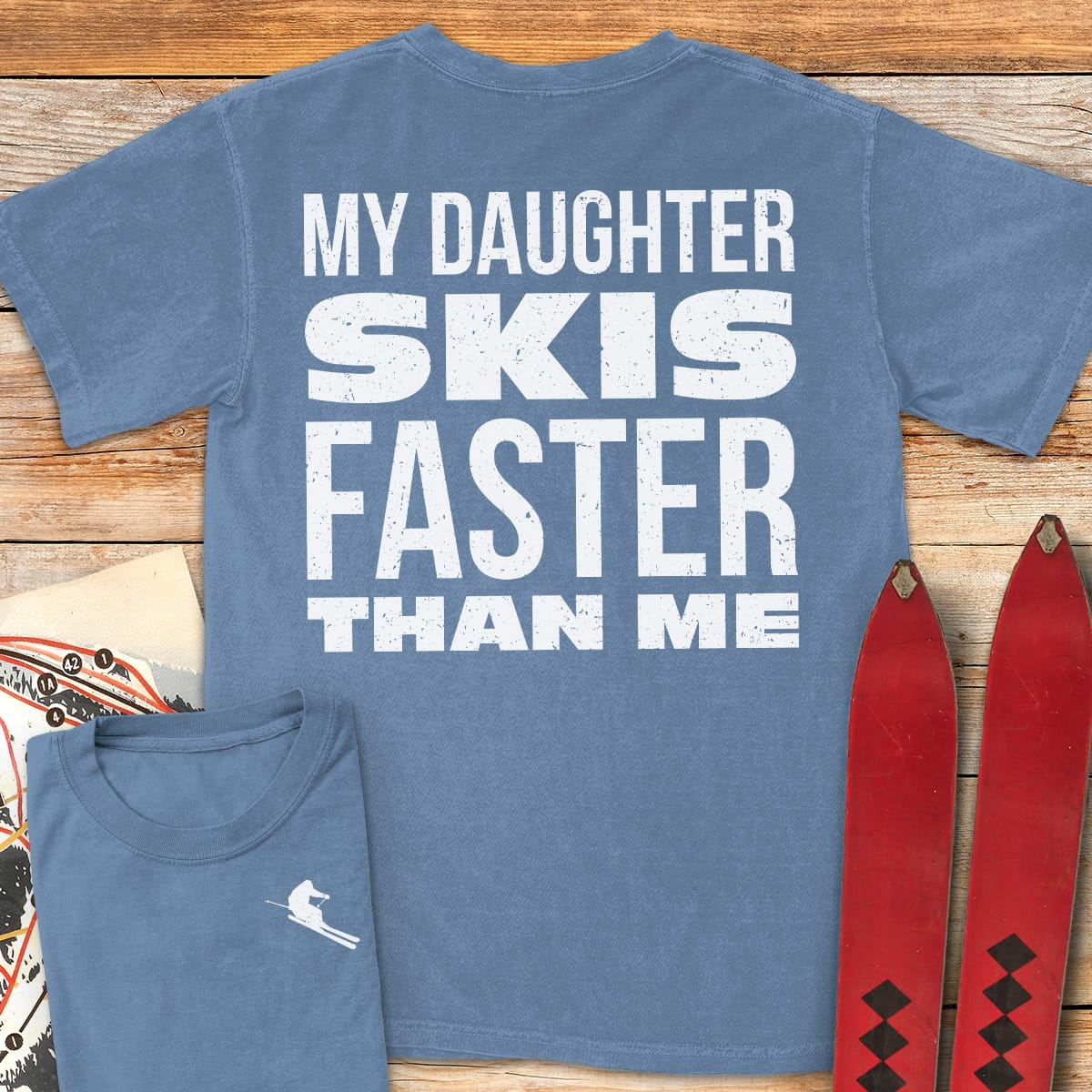 Daughter Skis Faster Back product image 5