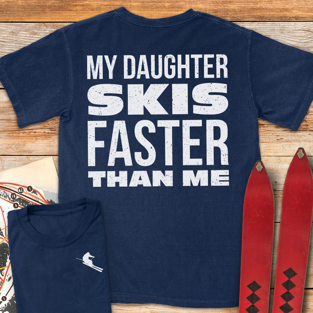 Daughter Skis Faster Back product image 7