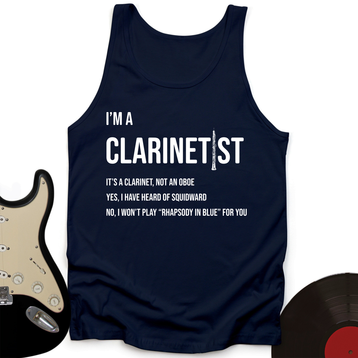 Clarinetist Tank Top