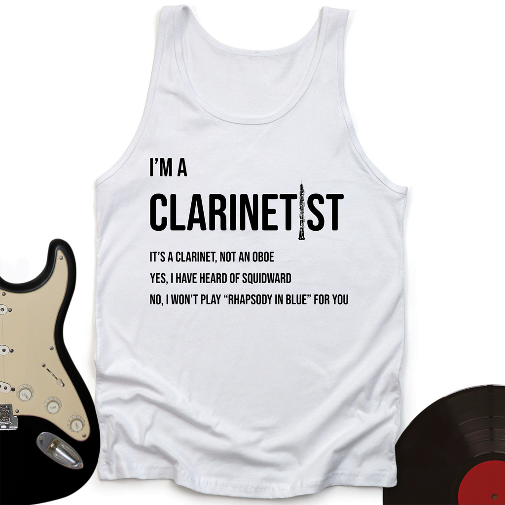 Clarinetist Tank Top