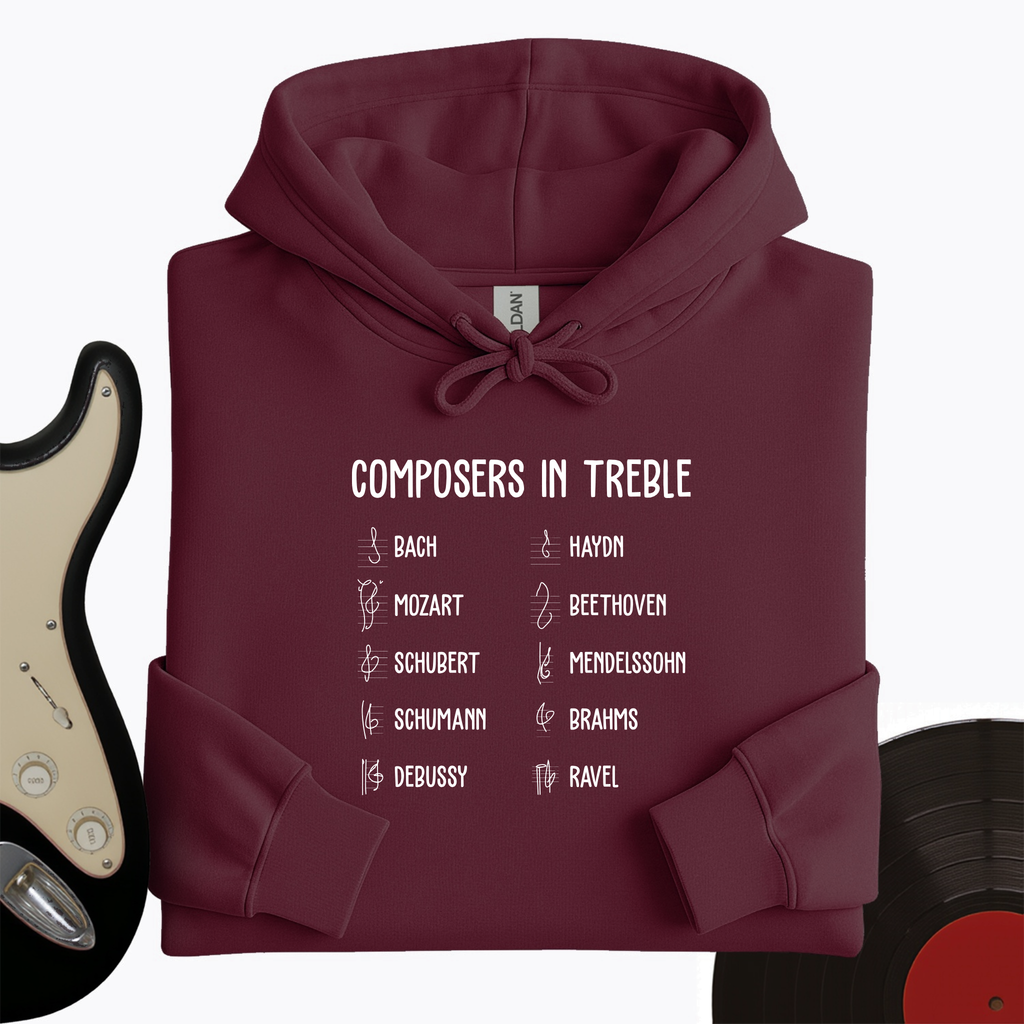Composers In Treble Hoodie product image 3