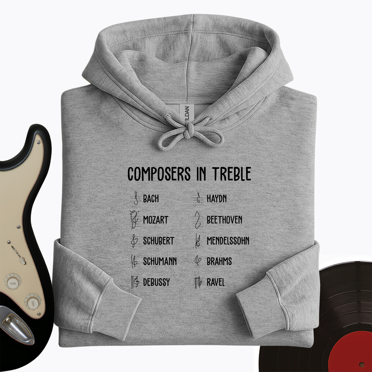 Composers In Treble Hoodie product image 5