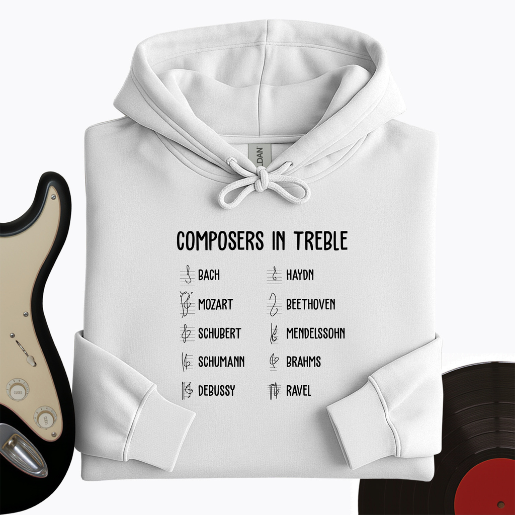 Composers In Treble Hoodie product image 1
