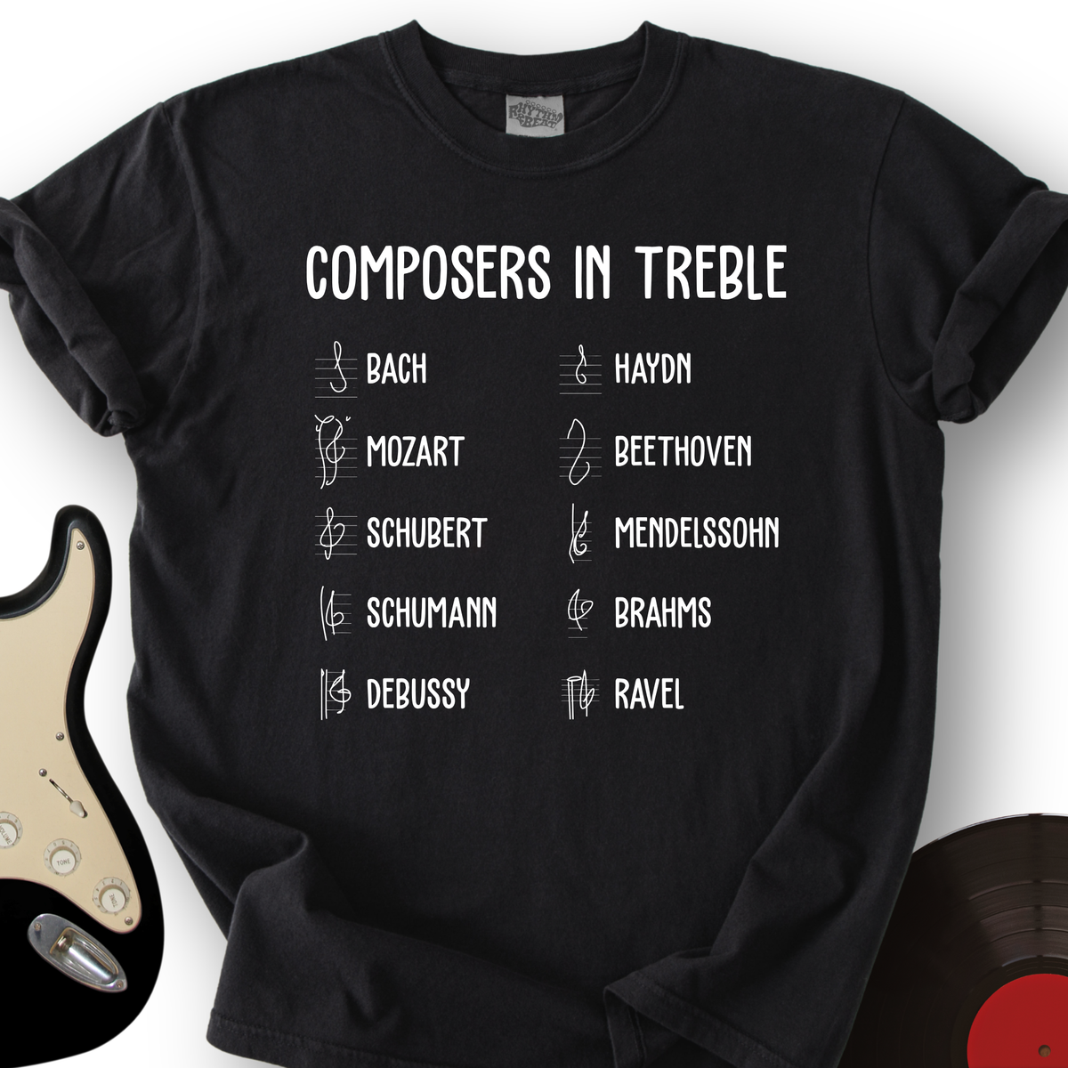 Composers In Treble T-Shirt product image 1