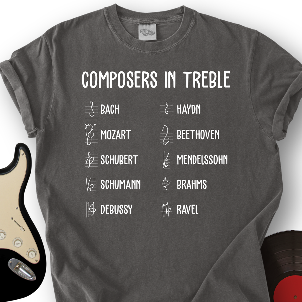 Composers In Treble T-Shirt product image 7