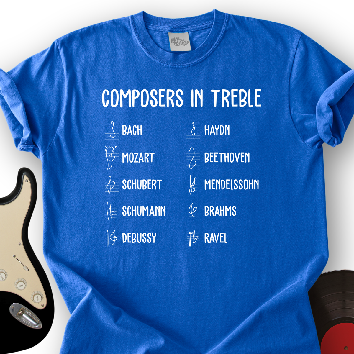 Composers In Treble T-Shirt product image 4