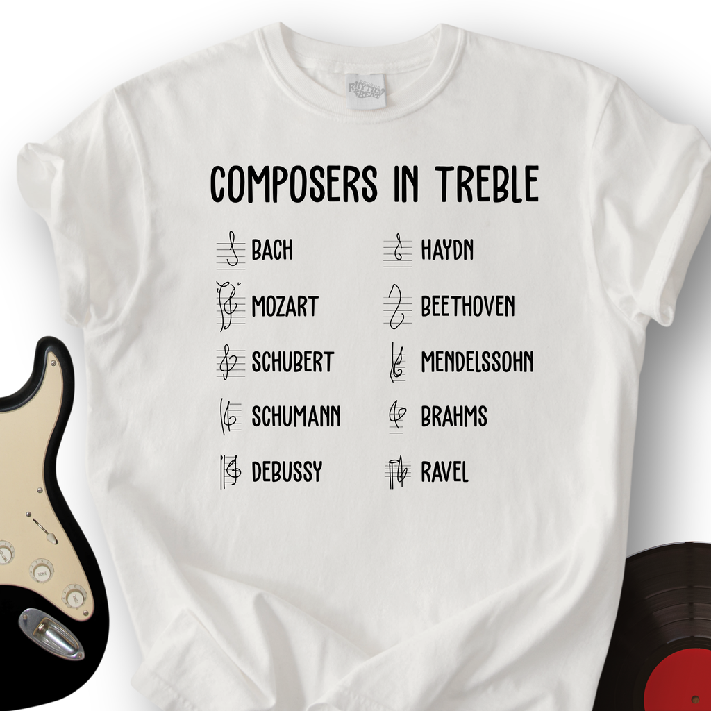 Composers In Treble T-Shirt product image 2