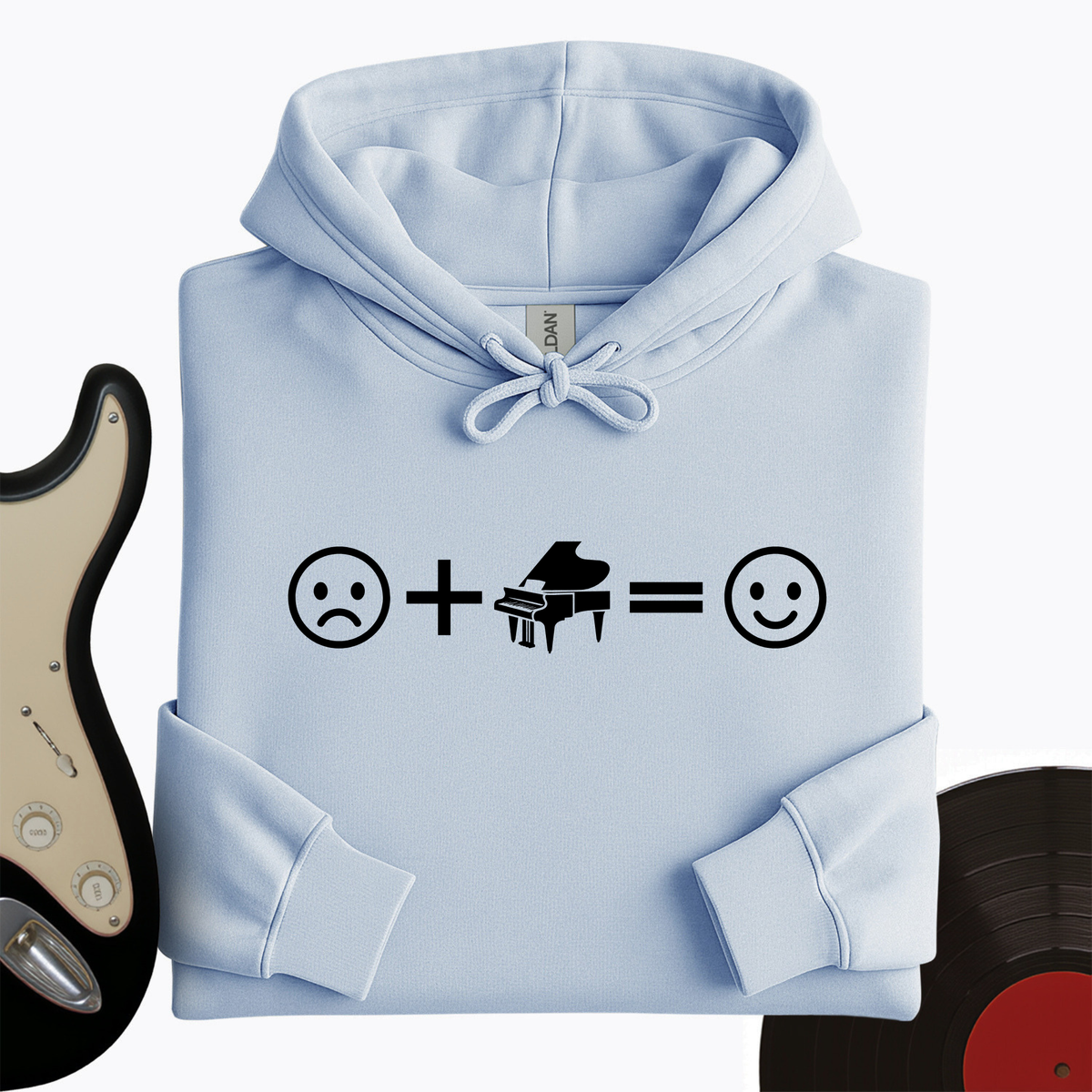 Piano Makes Me Happy Hoodie product image 10