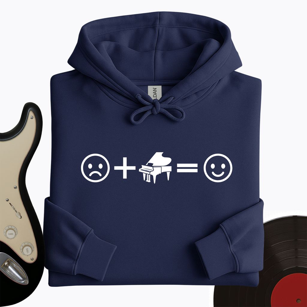 Piano Makes Me Happy Hoodie product image 3