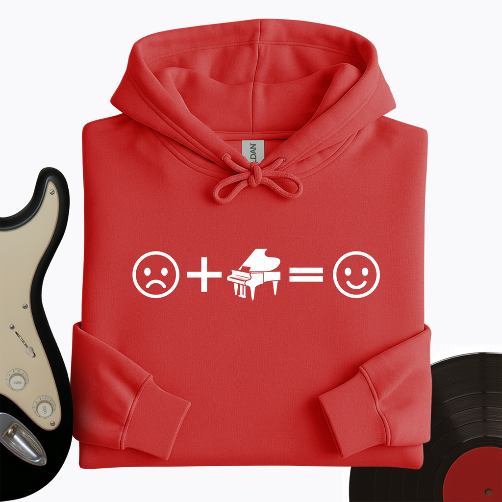 Piano Makes Me Happy Hoodie product image 7