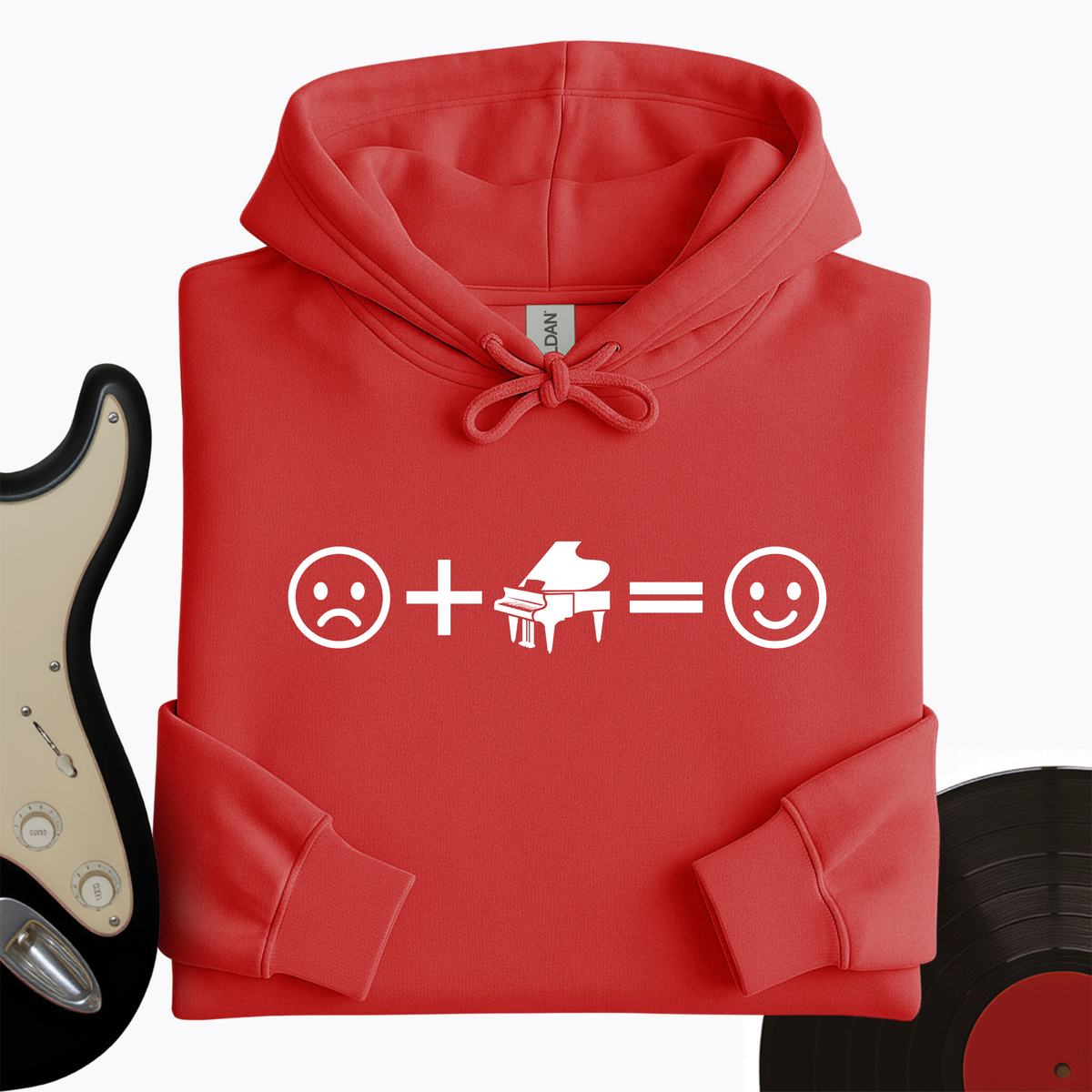 Piano Makes Me Happy Hoodie product image 7