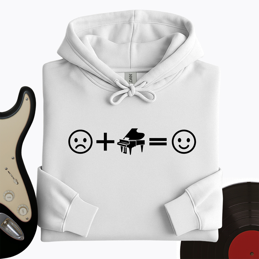 Piano Makes Me Happy Hoodie product image 5