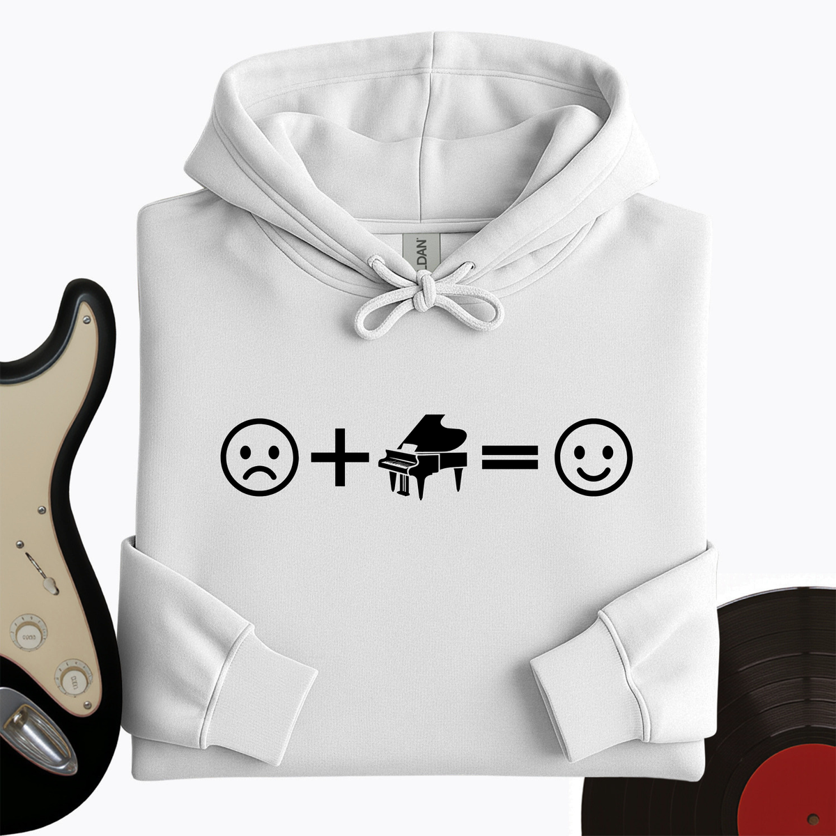 Piano Makes Me Happy Hoodie product image 5