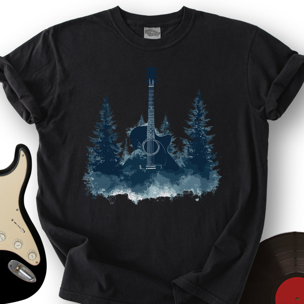 Mystical Guitar T-Shirt product image 6