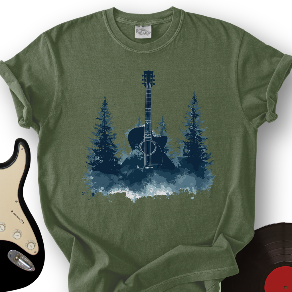 Mystical Guitar T-Shirt product image 7