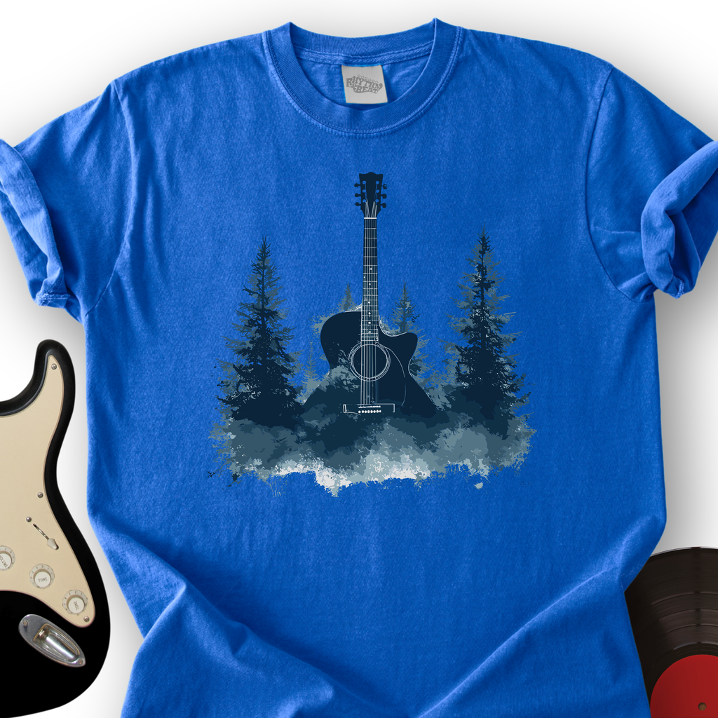 Mystical Guitar T-Shirt product image 5