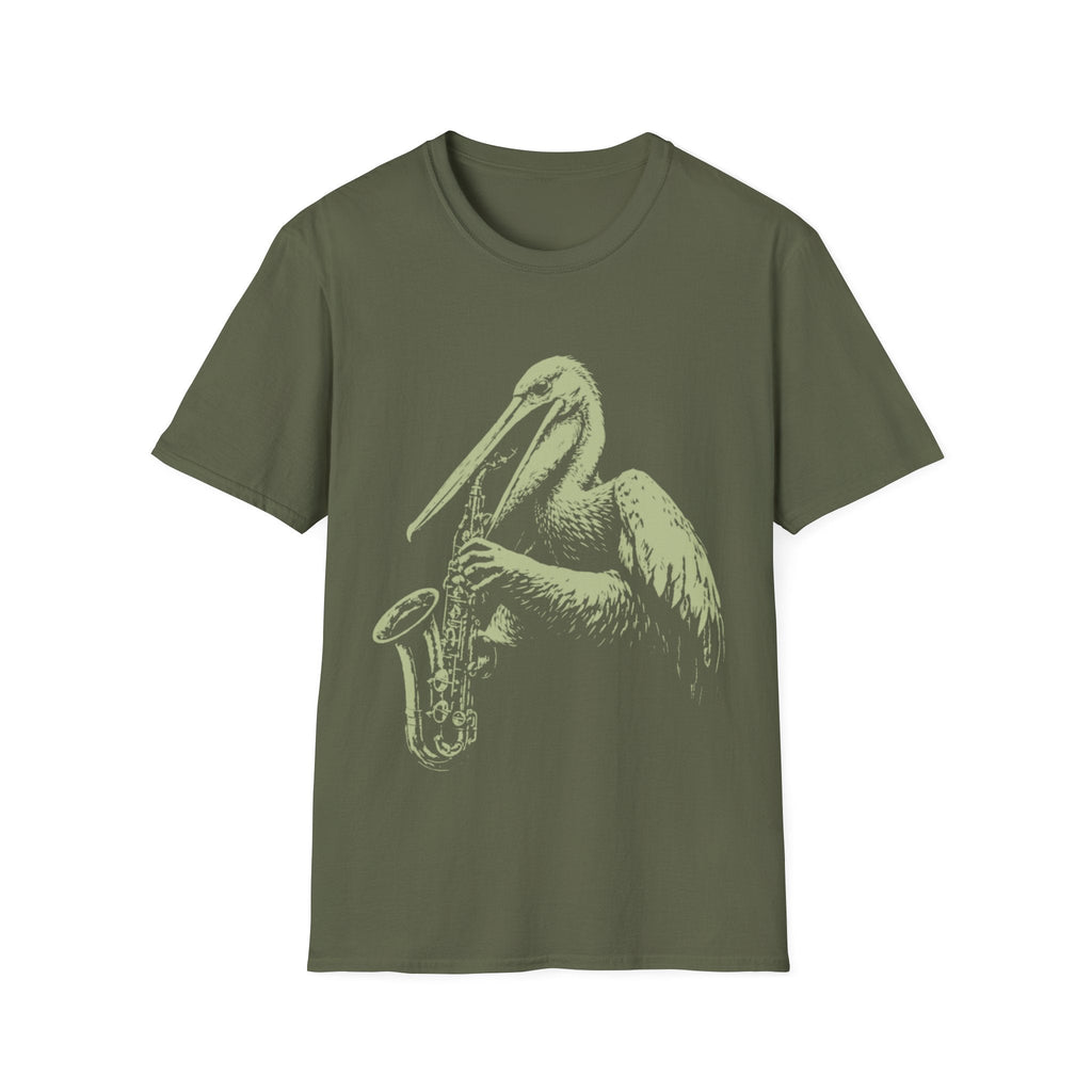 Pelican Saxophonist T-Shirt product image 8