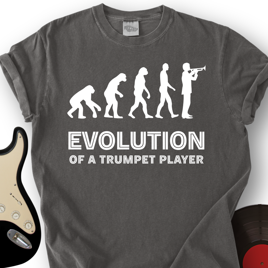 Evolution Of A Trumpet Player T-Shirt product image 5