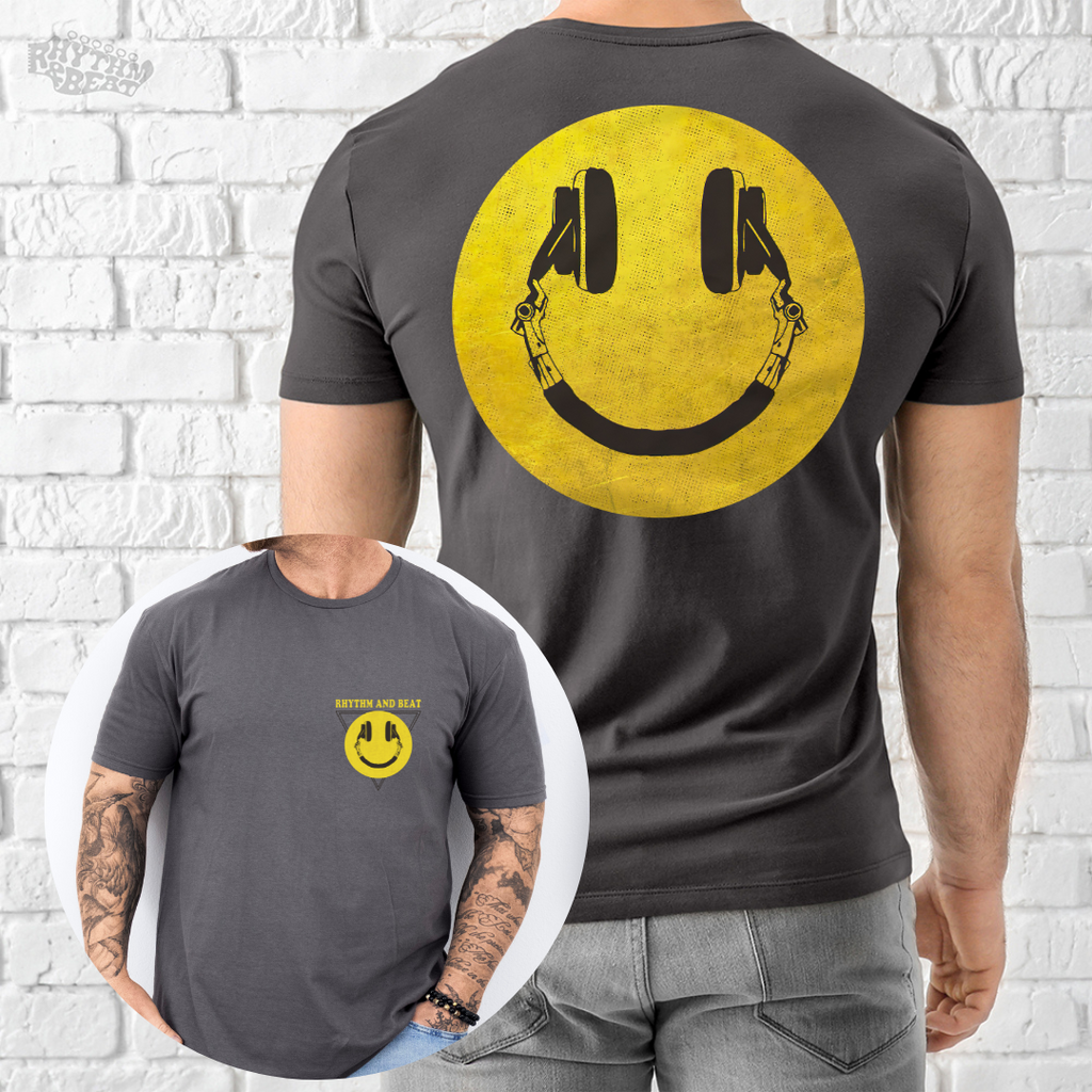 Smile Headphones T-Shirt product image 2