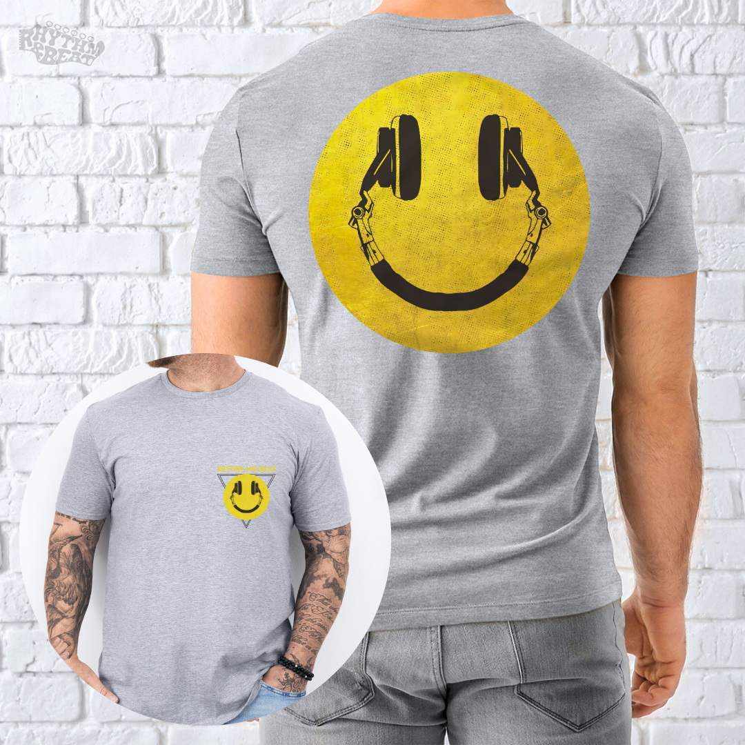 Smile Headphones T-Shirt product image 5