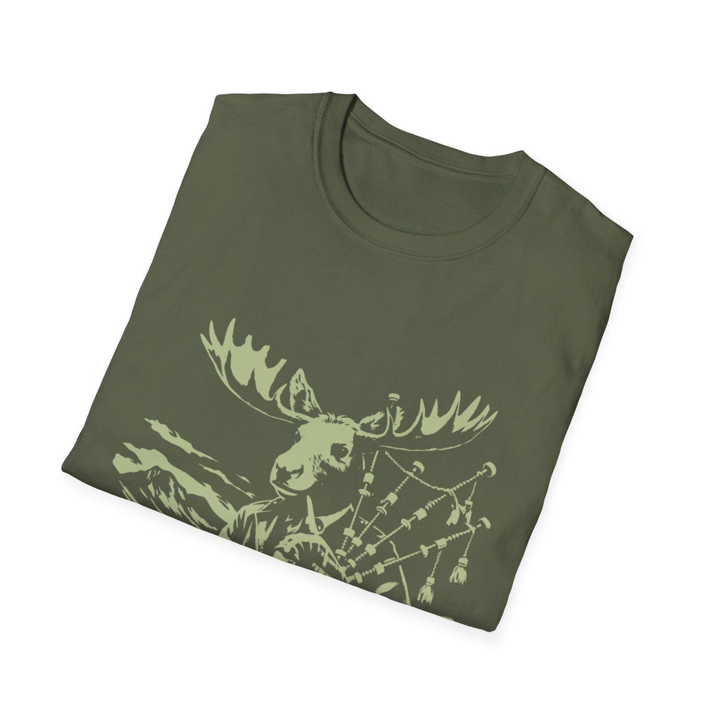 Moose Bagpiper T-Shirt product image 11