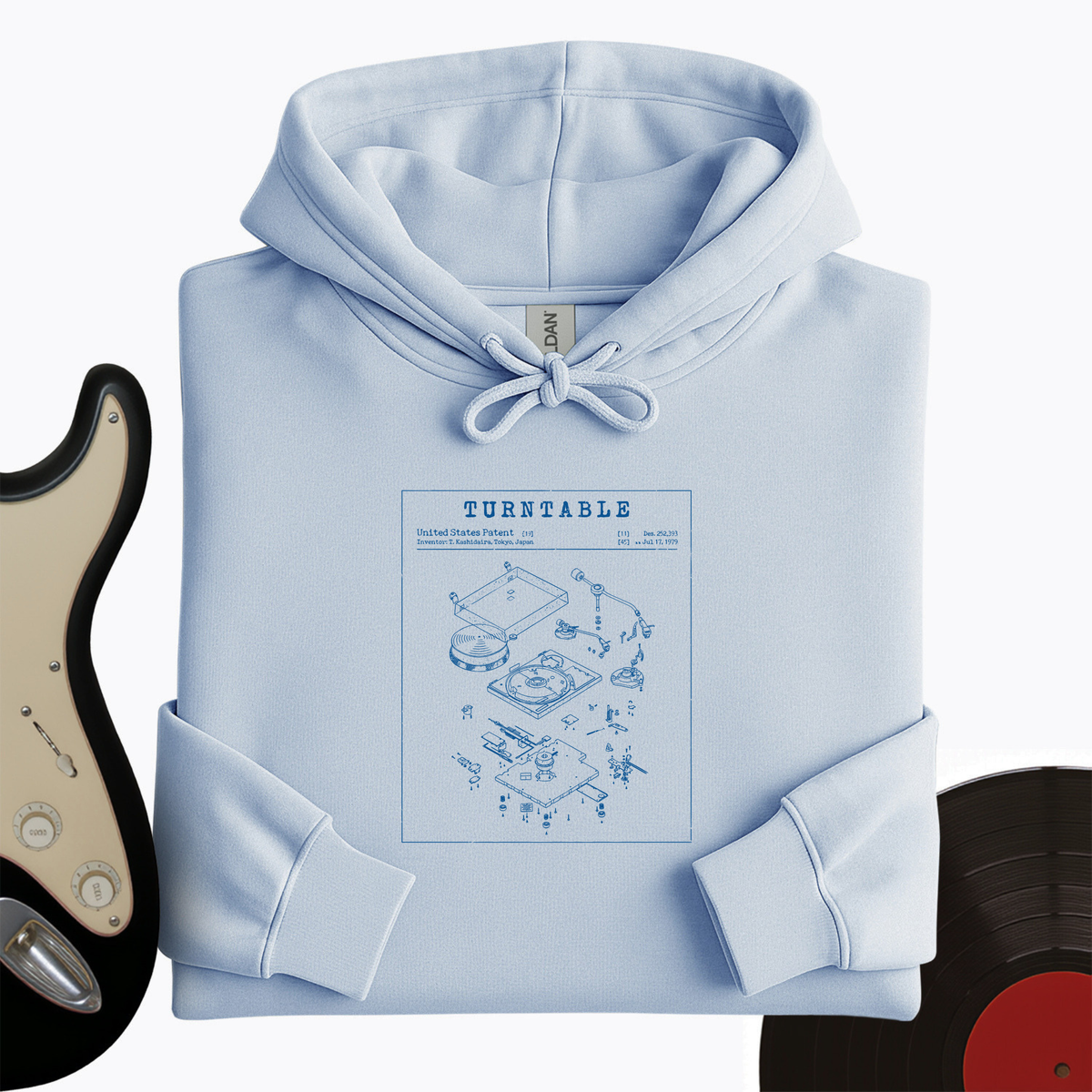 Turntable Patent Hoodie product image 10