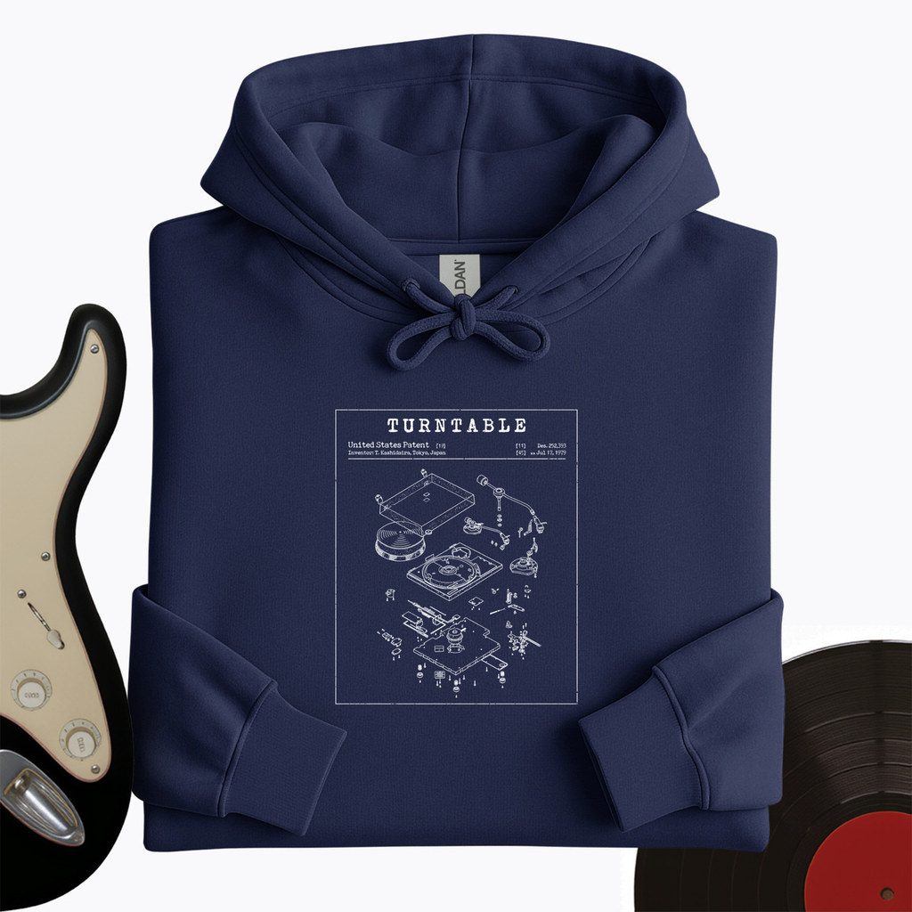 Turntable Patent Hoodie product image 4