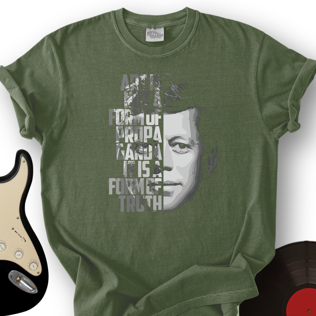 Art Is Not A Form Of Propaganda T-Shirt product image 4