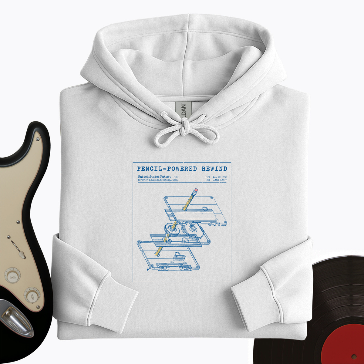 Cassette Rewind Diagram Hoodie product image 5