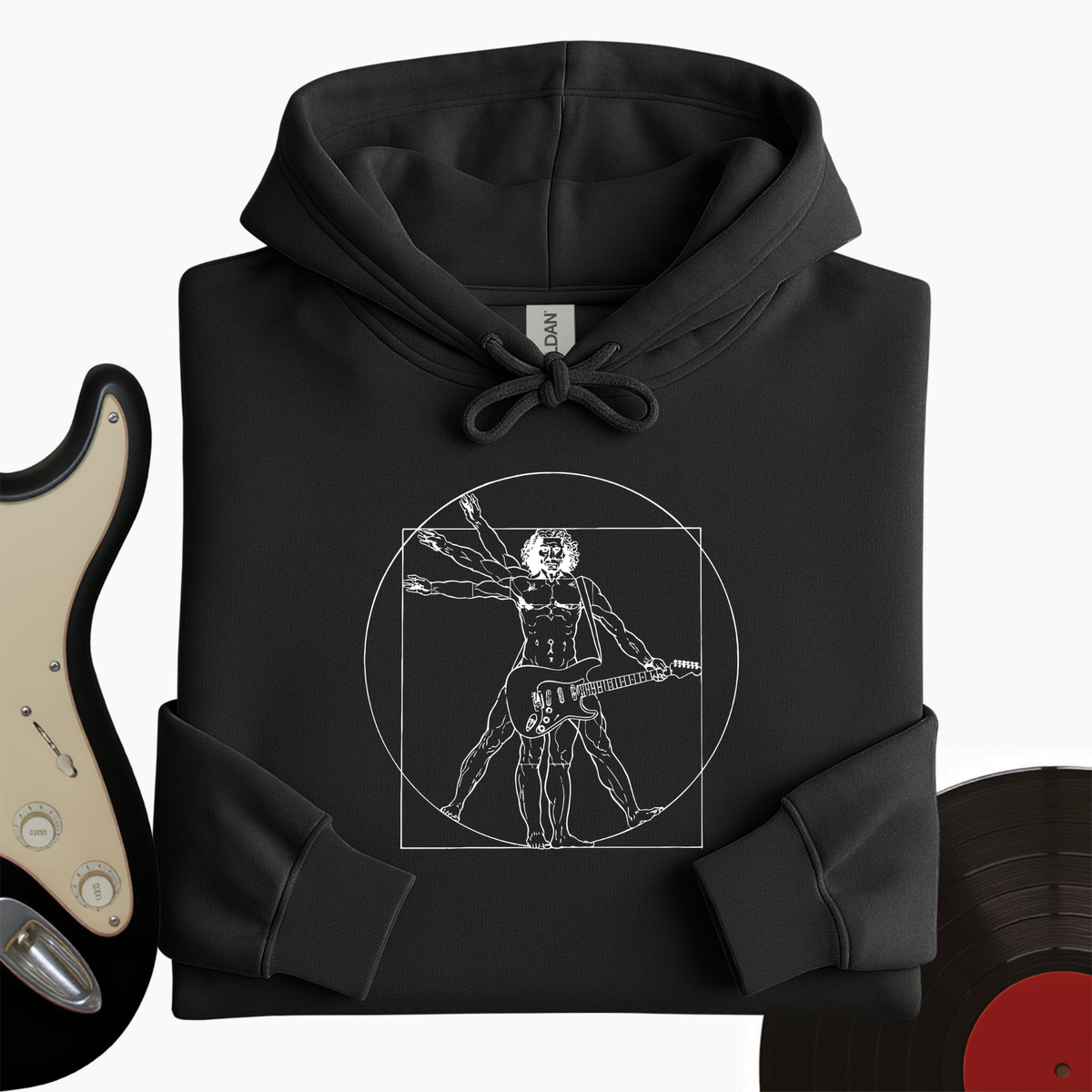 Vitruvian Rocker Hoodie product image 4