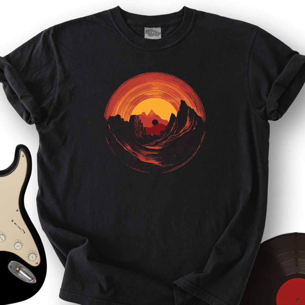 Vinyl Sunset T-Shirt product image 1