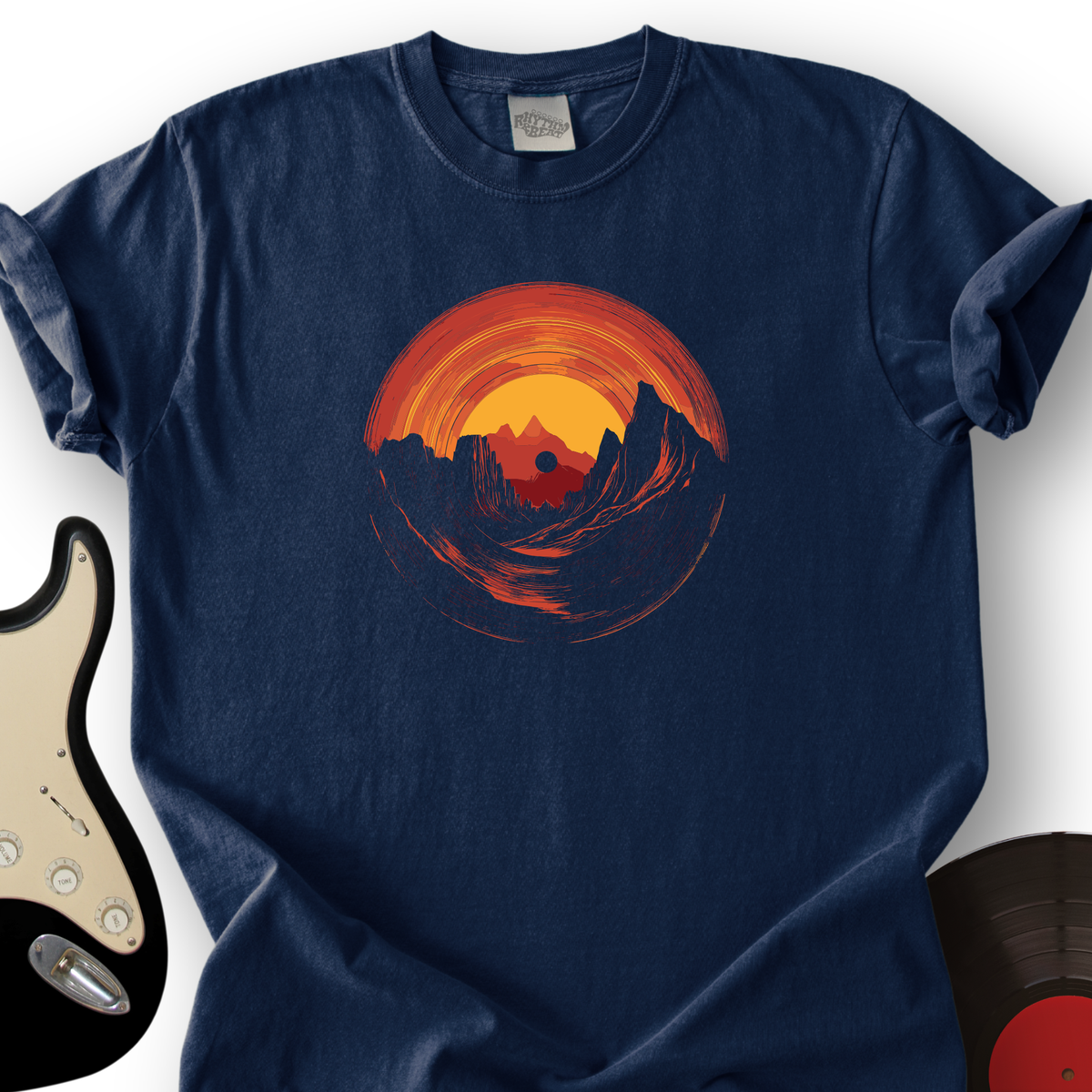 Vinyl Sunset T-Shirt product image 2