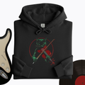Black Cat Violin Hoodie product image 1