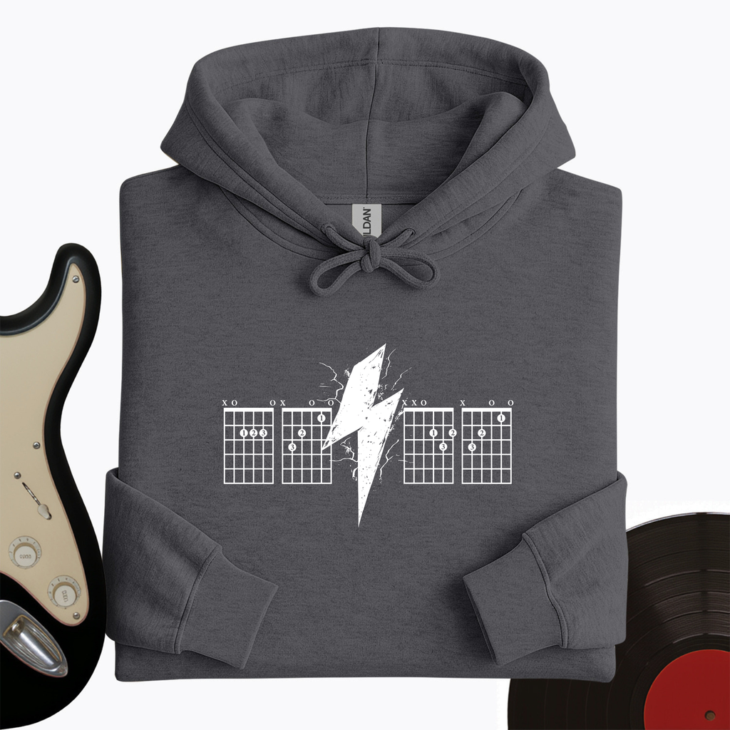 Lightning Bolt Guitar Chord Hoodie product image 2