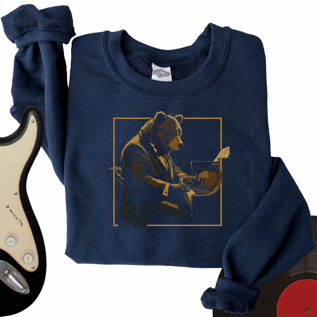 Piano Bear Crewneck product image 1