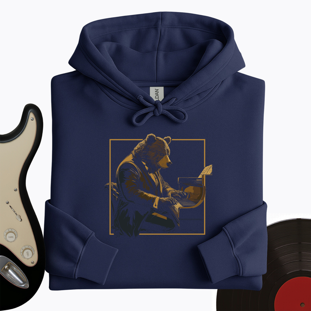 Piano Bear Hoodie product image 3