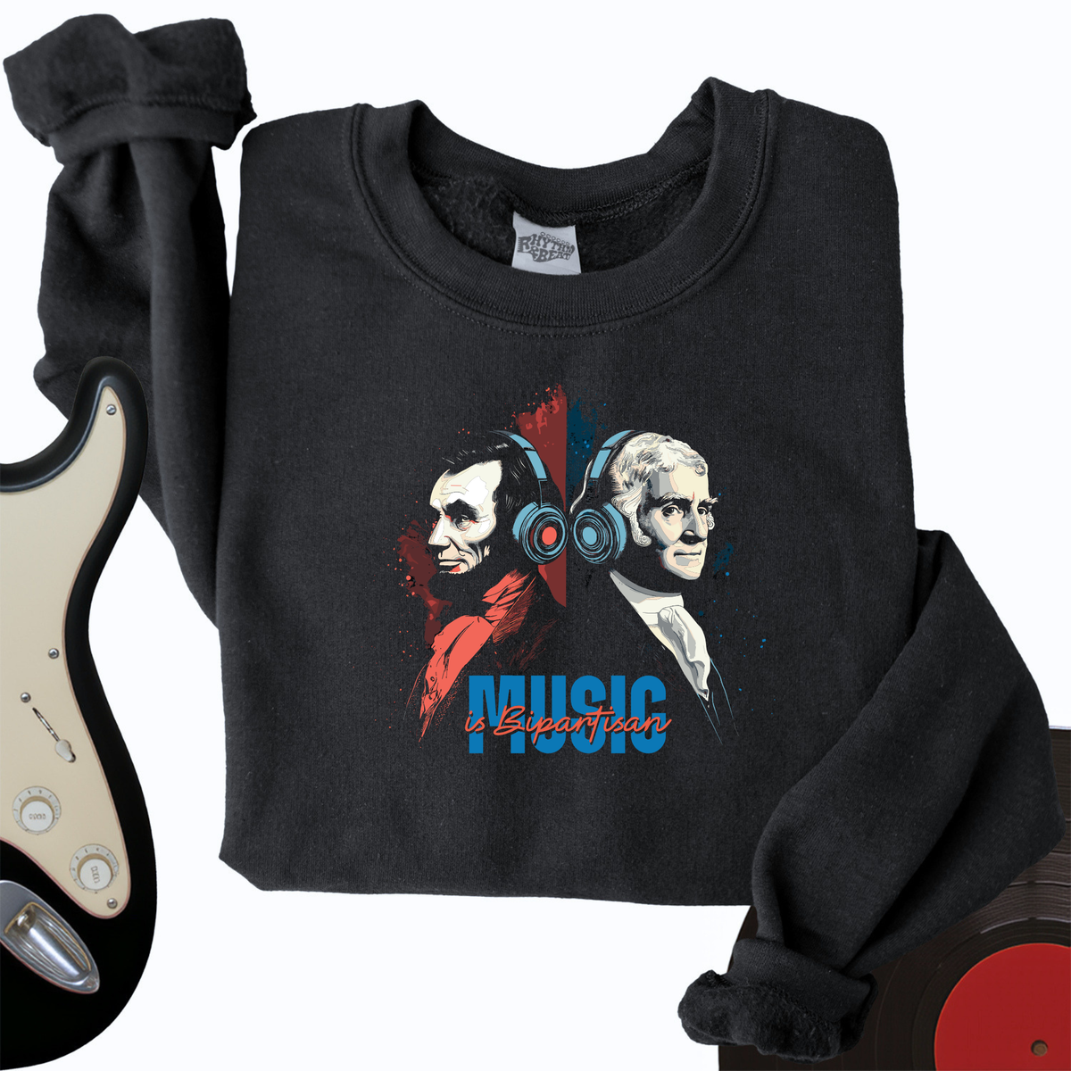 Music is Bipartisan Crewneck product image 1