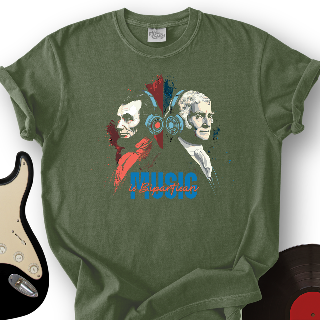 Music is Bipartisan T-Shirt product image 4