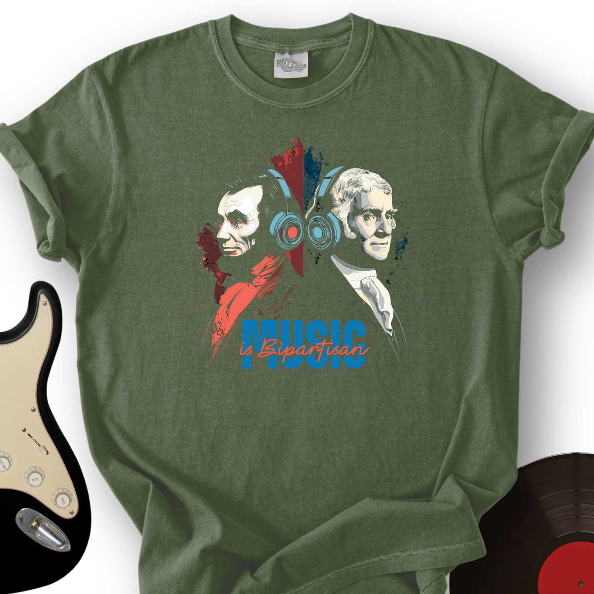 Music is Bipartisan T-Shirt product image 4
